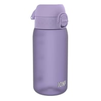 Detská fľaša na vodu ion8 350 ml, nepriepustná, otváranie jednou rukou, bez BPA, vhodná do umývačky riadu, s rukoväťou, s výklopným vekom, svetlofialová 1