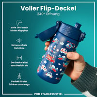 ion8 Evo gyerek kulacs rozsdamentes acél, szivárgásmentes - 400 ml 4