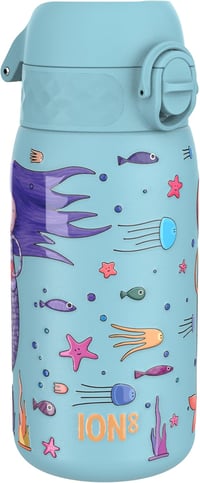 ion8 Gyerek Kulacs Rozsdamentes Acél 400ml Szivárgatásmentes Egy Kézzel Nyitható - 400 fluid ounces, Mermaids 1