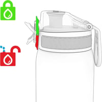 ion8 gyerek rozsdamentes acél kulacs 400 ml - lila 4