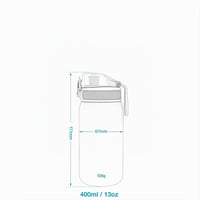 ion8 gyerek rozsdamentes acél kulacs 400 ml - lila 8