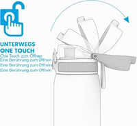 ion8 gyerek rozsdamentes acél kulacs 400 ml - lila 2