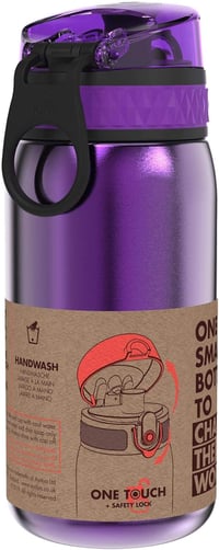 ion8 gyerek rozsdamentes acél kulacs 400 ml - lila 9