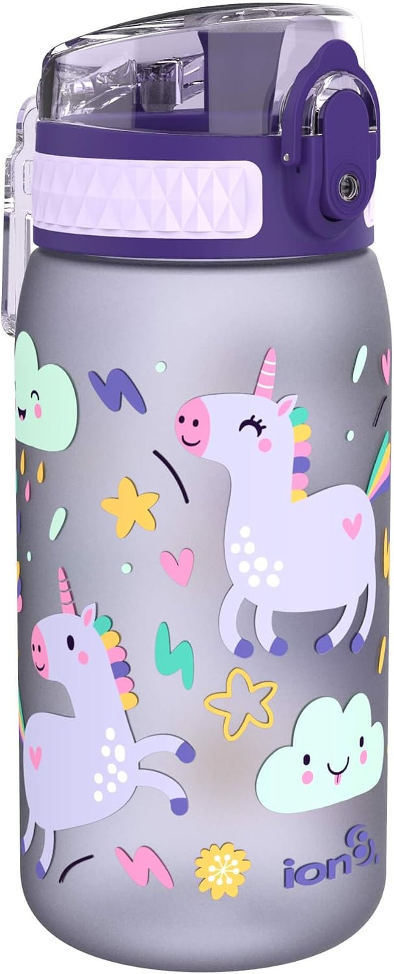 ion8 Kids gyerek ivókulacs - lila - 350 ml