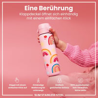 ion8 Evo acél kulacs felcsapós fedéllel, szivárgásmentes - szivárvány - 600 ml 3