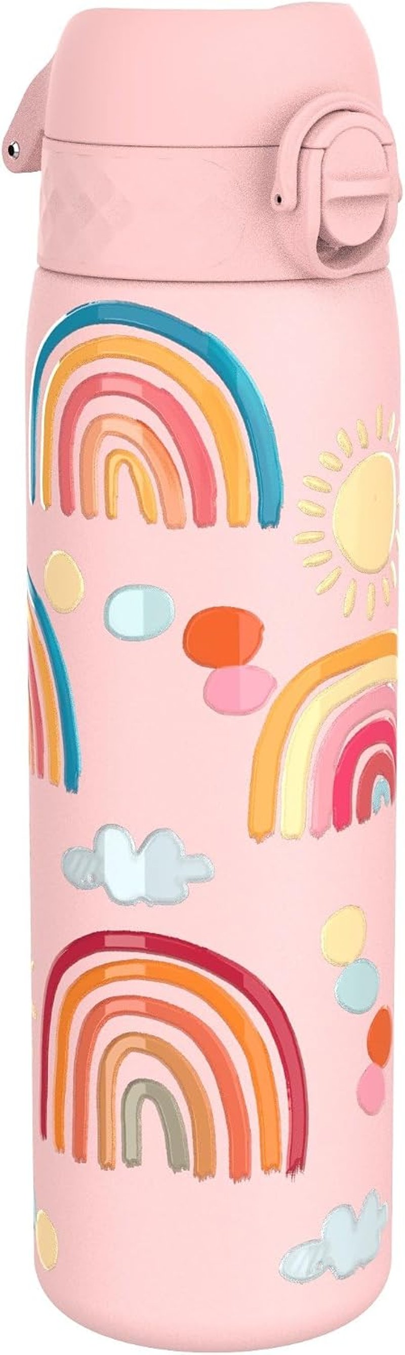 ion8 Evo acél kulacs felcsapós fedéllel, szivárgásmentes - szivárvány - 600 ml