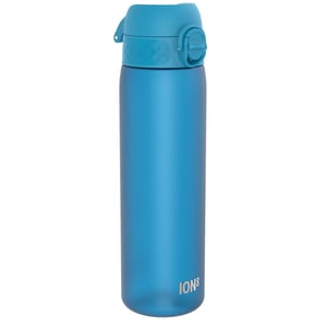 ion8 Kulacs 500 ml Kék BPA-mentes Szivárgásmentes Egykéz Nyitás Mosogatógépben — lekopott burkolat, karcok (állapot: lásd a 2. képet)