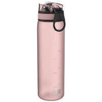 Fľaša na vodu ion8 500 ml, nepriepustná, otváranie jednou rukou, vhodná do umývačky riadu, bez BPA, s rukoväťou, s výklopným vekom, ľahko sa čistí, ružová 5