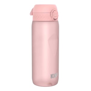 ion8 boca za vodu 750 ml, ružičasti kvarc, nepropusna, otvaranje jednom rukom, periva u perilici posuđa, bez BPA, s ručkom, s poklopcem za zaštitu usnika, klimatski neutralna