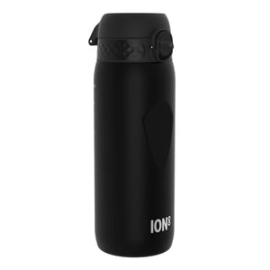 ion8 boca za vodu 750 ml, nepropusna, otvaranje jednom rukom, periva u perilici posuđa, bez BPA, preklopni poklopac, crna