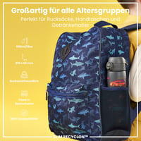 Bidon sport ion8 500 ml, etanș, deschidere cu o singură mână, fără BPA, compatibil cu mașina de spălat vase, capac cu clapetă, mâner de transport 2