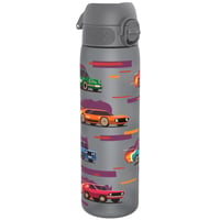 Bidon sport ion8 500 ml, etanș, deschidere cu o singură mână, fără BPA, compatibil cu mașina de spălat vase, capac cu clapetă, mâner de transport 1
