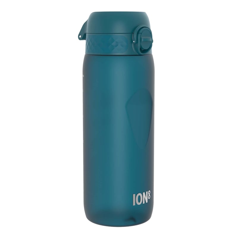 Sticlă sport ion8 etanșă 750 ml – Verde petrol, fără BPA, ușor de deschis, lavabilă în mașina de spălat vase, cu închidere de siguranță și mâner de transport