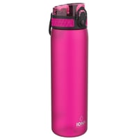 Ion8 Nerezová fľaša na pitie 500 ml, nepriepustná, bez BPA, vhodná do umývačky riadu, s vyklápacím vekom a rúčkou, ružová 1