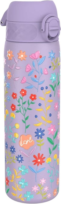 ion8 Evo vákuumszigetelt rozsdamentes acél kulacs, virágmintás - 500 ml 1