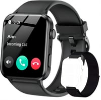 Inteligentné hodinky IOWODO pre mužov a ženy, 1,91" HD displej, Bluetooth hovory, krokomer, monitor srdcového tepu, monitor spánku, SpO2, 110+ športových režimov, vodotesnosť IP68, fitness tracker pre Android a iOS 1