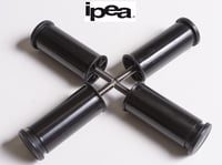 Set 4 picioare de mobilier reglabile IPEA - Înălțime 100-145 mm, extensie 45 mm - Picioare negre - Bucătărie, canapea, dulap 7