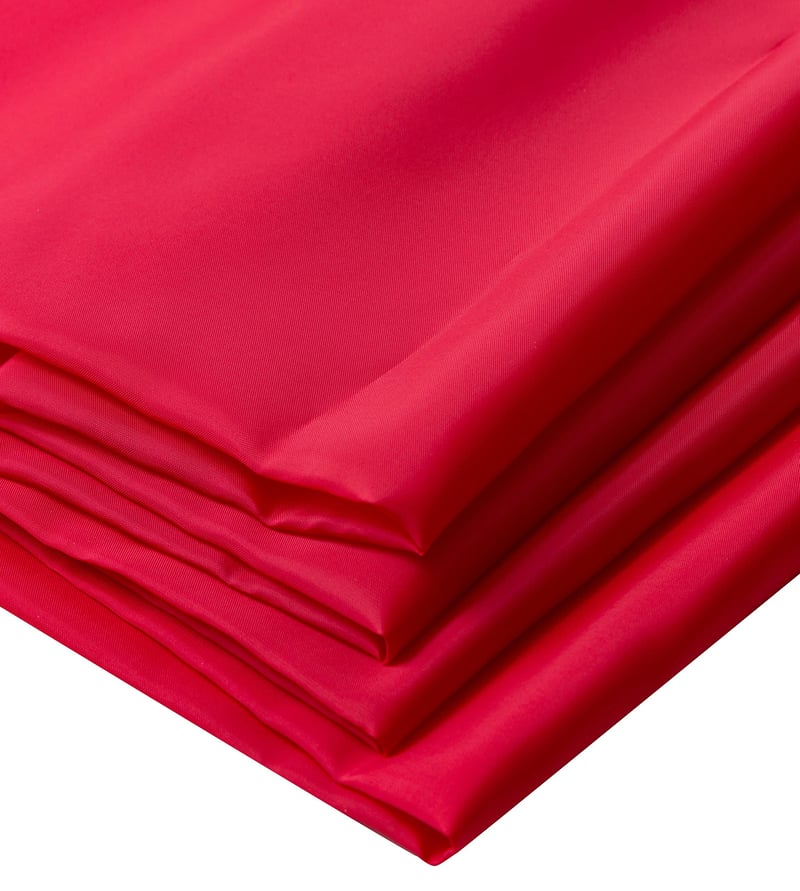 IPEA Materijal za podstavu crveni - 200 cm x 150 cm - Made in Italy - Metražna roba za šivanje, odjeću, kapute, hlače, suknje, namještaj, jastuke - Poliesterska tkanina za podstavu
