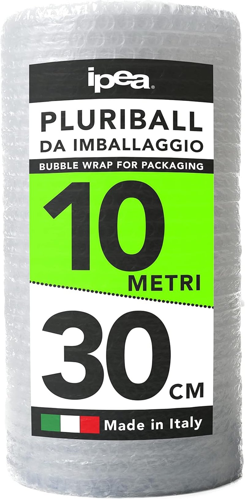 IPEA Buborékfólia 10m x 30cm Szállításhoz Csomagoláshoz Védelem Párnázás