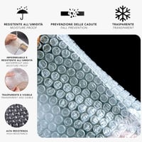 IPEA Buborékfólia 10m x 30cm Szállításhoz Csomagoláshoz Védelem Párnázás 7