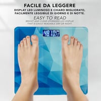 IPEA Ultra Vékony Digitális Személymérleg 180 kg-ig Precíz Méréshez 2