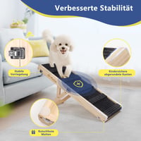 iPetba psia rampa na pohovku pre malé psy, nosnosť max. 16 kg, skladacia 6
