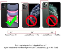 Kožna preklopna futrola za iPhone 11 s uzorkom drveta i stalkom - smeđa 2