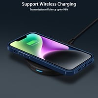 Modrý ochranný kryt na iPhone 14 s kompletnou ochranou - Amizee 6