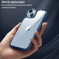Modrý ochranný kryt na iPhone 14 s kompletnou ochranou - Amizee 4