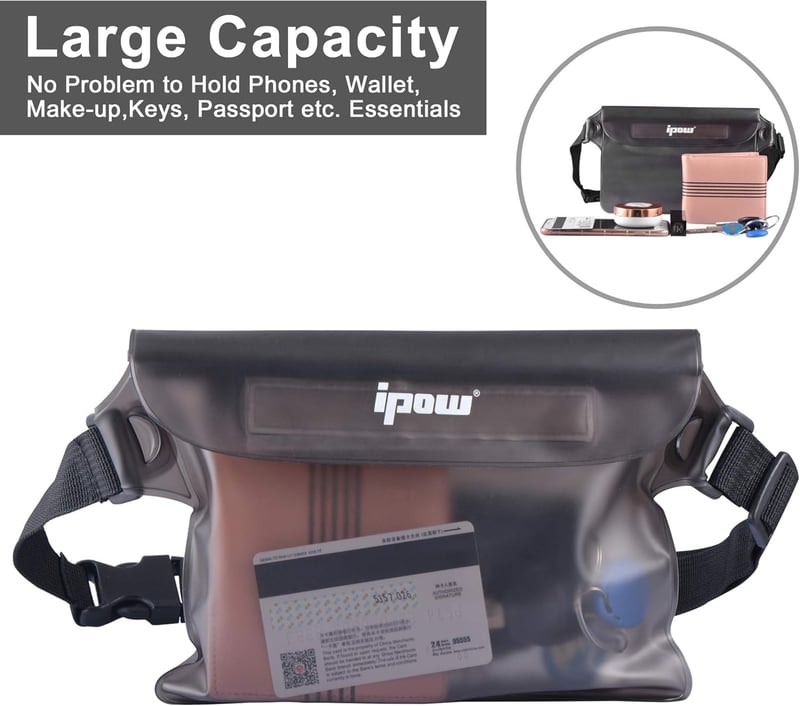 ipow Vízálló Crossbody Táska iPhone Mobiltelefon Kamera iPad Pénz Védelemhez Kék Szürke Rosa Sárga Fehér Fekete