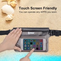 ipow Vízálló Crossbody Táska iPhone Mobiltelefon Kamera iPad Pénz Védelemhez Kék Szürke Rosa Sárga Fehér Fekete 4
