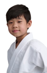 Detské judo kimono IPPONGEAR Future 2 s bielym opaskom – pre začiatočníkov, látka 335 g/m², elastický pás, tréningový úbor pre deti 9