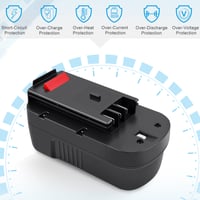 Náhradná batéria iPrize pre Black+Decker HPB18, Ni-MH – 18V 4800mAh 4
