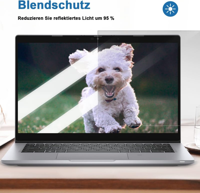 IPROKKO 14 Inch Laptop Adatvédelmi Fólia 16:9 Kékfény Szűrő Anti-Glare Képernyővédő