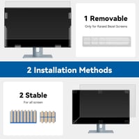 IPROKKO 23.8" Monitor Adatvédelmi Fólia 16:9 Kékfény Szűrő Tükröződésmentes 7