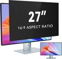 IPROKKO 27" monitoros adatvédelmi fólia 16:9, kékfény szűrő, tükröződésmentes képernyővédő 1