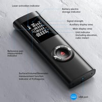 IPSXP Lézeres Távolságmérő 60m, Digitális Mérőeszköz Terület/Térfogat Számításhoz 3