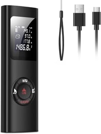 IPSXP Lézeres Távolságmérő 60m, Digitális Mérőeszköz Terület/Térfogat Számításhoz 1