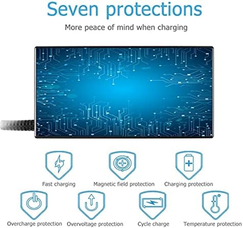 IPWRPRO 120W Laptop Töltő MSI Gamer Laptopokhoz - Kompatibilis GF63, GS65, GL62M Sorozatokkal - 5.5×2.5mm Csatlakozó