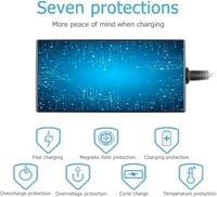 IPWRPRO 180W 135W Laptop Tápegység - Kompatibilis Acer Liteon PA-1181-28 és Nitro 5 Gaming Sorozattal - Notebook Töltő Kábellel 5