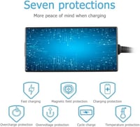 IPWRPRO 180W Dell laptop töltő - G3, G5, G7, G15, G16, XPS, Vostro sorozathoz - Univerzális adapter kompatibilis modellekhez 6