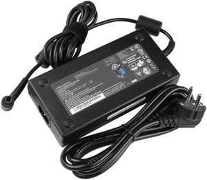 IPWRPRO 180W punjač za laptop MSI GE73 GE65 GL63 GL65 GL75 Raider Alpha 15 serije - sa zaštitom od kratkog spoja