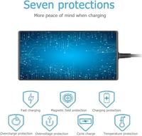 IPWRPRO 230W Laptop Töltő Acer Predator 15 G9-593 és 17 G5-793 Sorozathoz - Helios 500 Kompatibilis Adapter Rövidzárlat Elleni Védelemmel 7