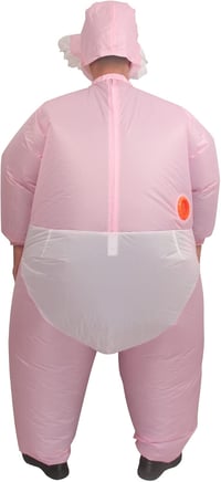 IRETG Felfújható Baba Jelmez Felnőtteknek Halloween Karnevál Cosplay Ruha 7