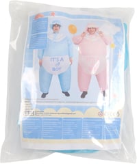 IRETG Felfújható Baba Jelmez Felnőtteknek Halloween Karnevál Cosplay Ruha 2