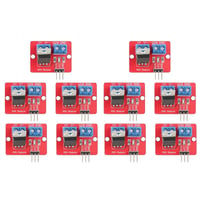 IRF520 MOS Driver Modul PWM Fényerőszabályzó 0-24V MOSFET IRF520 MCU ARM vezérlőhöz 10 db 1