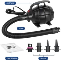 Irfora 500W Elektromos Légpumpa Felfújható Matrachoz és Csónakhoz 4