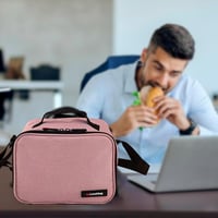 Geantă termoizolantă IRIS Barcelona cu recipient din sticlă pentru alimente, 8 l - roz 6