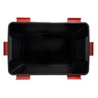 Cutie de depozitare ermetică din plastic Iris Ohyama AT-LD cu capac, 70L, 2 buc., Negru, Închidere cu clips etanșă, Stivuibilă, Fără BPA 7