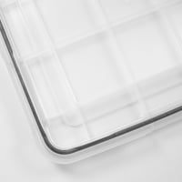 Iris Ohyama AT-SD Hermetička plastična kutija za pohranu s poklopcem, 20 L, set od 6 komada, prozirna, vodootporno zatvaranje na kopče, složiva, otporna na prašinu, bez BPA 9